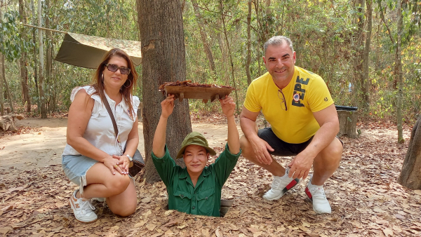 Exploring the Cu Chi Tunnels and Rural Life in Southern Vietnam